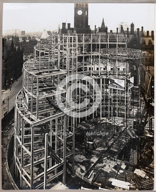 Central Public Library, St Peter's Square, Manchester, 1930-1934. Creator: Stewart Bale Limited.
