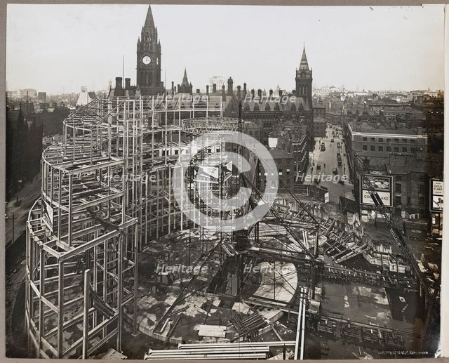 Central Public Library, St Peter's Square, Manchester, 1930-1934. Creator: Stewart Bale Limited.