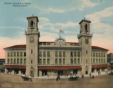 Central Railway Station, Havana, Cuba, c1920