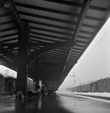 Central Station, Stockholm, Sweden, 1950. Creator: Torkel Lindeberg