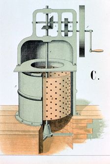 Centrifuge, 1882. Creator: Anon