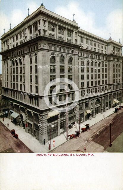 Century Building, St Louis, Missouri, USA, 1910. Artist: Unknown
