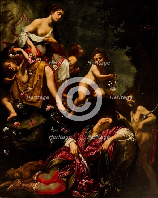 Cephalus and Aurora, 1625. Creator: Furini, Francesco (1603-1643).