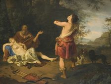 Cephalus and Procris, 1675. Creator: Ary de Vois