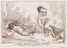 Cephalus and Procris, 1764-98. Creator: Vincenzio Vangelisti