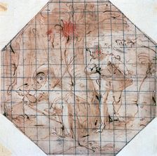 Cephalus and Procris c1574-1627. Artist: Giovanni Battista Paggi