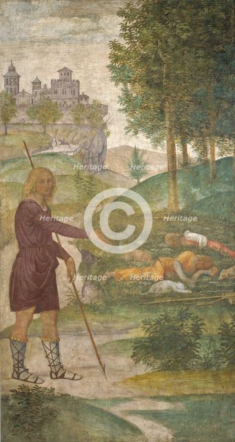 Cephalus and the Nymphs, c. 1520/1522. Creator: Bernardino Luini.