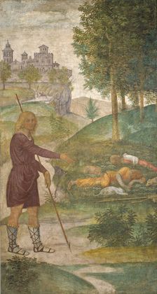 Cephalus and the Nymphs, c. 1520/1522. Creator: Bernardino Luini