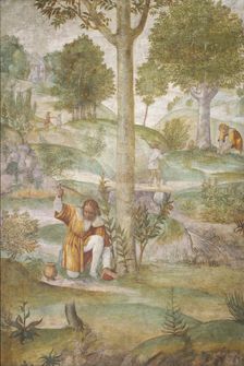 Cephalus Hiding the Jewels, c. 1520/1522. Creator: Bernardino Luini