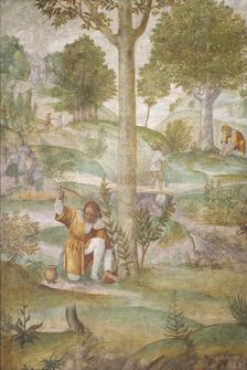 Cephalus Hiding the Jewels, c. 1520/1522. Creator: Bernardino Luini