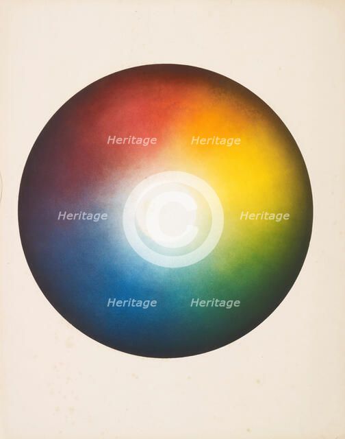 Cercle Chromatique, 1888-1889. Creator: Charles Henry.