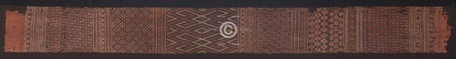 Ceremonial Textile (mbesa tali tau batu or pewo), Indonesia, 18th/19th century. Creator: Unknown.
