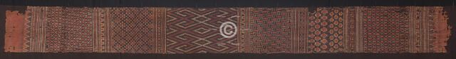 Ceremonial Textile (mbesa tali tau batu or pewo), Indonesia, 18th/19th century. Creator: Unknown.