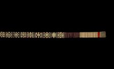 Ceremonial Waist Sash (ikak pinggang), Sumatra, 19th century. Creator: Unknown