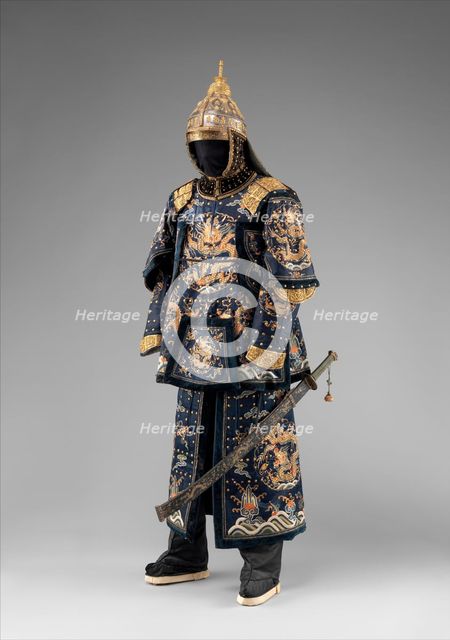 Ceremonial armour for a High Ranking Official, Chinese, 18th century. Creator: Unknown.