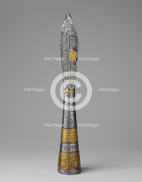 Ceremonial Arrowhead, Bohemian, probably Prague, 1437-39. Creator: Unknown.