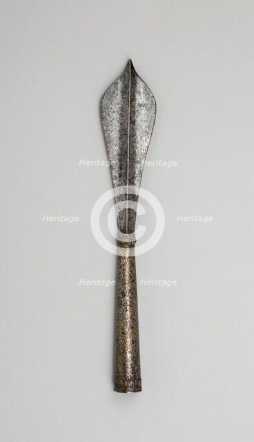 Ceremonial Arrowhead, Italy, 1500/1600. Creator: Unknown.