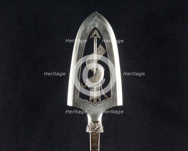 Ceremonial Arrowhead , Japanese, dated 1645. Creator: Umetada Motoshige.