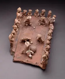 Ceremonial Ball Game, 200 B.C. - A.D. 500 Creator: Unknown