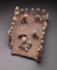 Ceremonial Ball Game, 200 B.C. - A.D. 500 Creator: Unknown