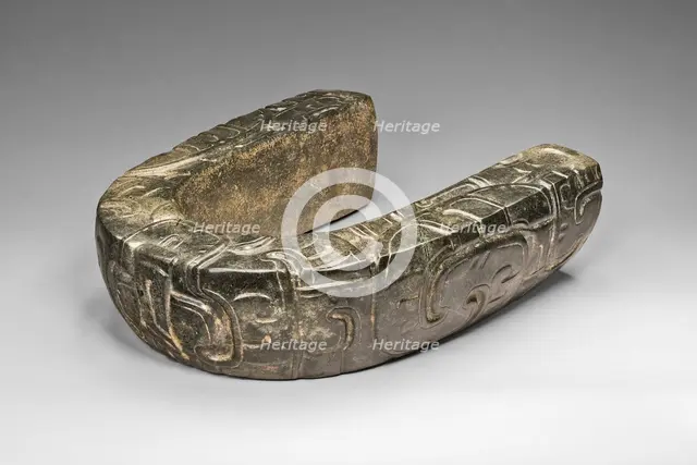 Ceremonial Ballgame Yoke, A.D. 700/800. Creator: Unknown.
