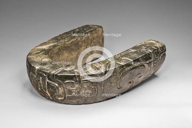 Ceremonial Ballgame Yoke, A.D. 700/800. Creator: Unknown.