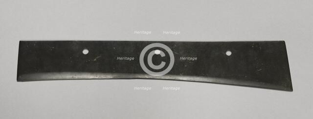 Ceremonial Blade with Three Perforations (Dao), 2000-1700 BC. Creator: Unknown.