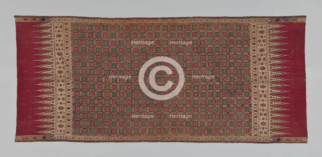 Ceremonial Cloth, India, 17th/18th century. Creator: Unknown.