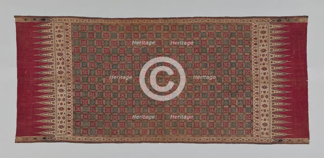 Ceremonial Cloth, India, 17th/18th century. Creator: Unknown.