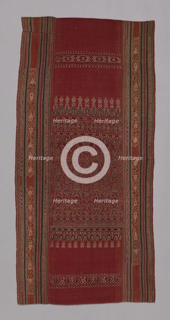Ceremonial Cloth (Pua sungkit), Indonesia, 19th century. Creator: Unknown.