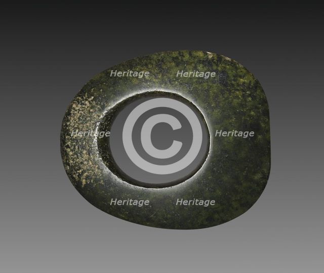 Ceremonial Disk-Axe (Yue), c. 4700-2920 BC. Creator: Unknown.