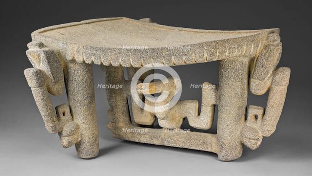 Ceremonial Grinding Table (Metate), A.D. 1/500. Creator: Unknown.