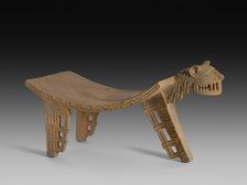 Ceremonial Grinding Table (Metate) in the Form of a Feline, A.D. 500/1000. Creator: Unknown