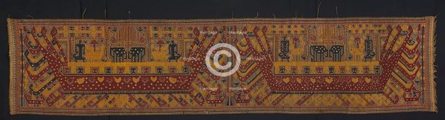 Ceremonial Hanging (palepai), Indonesia, 19th century. Creator: Unknown.