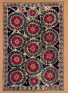 Ceremonial Hanging (Suzani), 1850-1899. Creator: Unknown