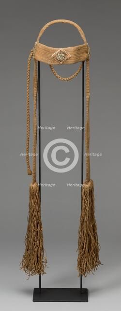 Ceremonial Headdress, Hokkaido, Edo period (1615-1868), first half of the 19th century or earlier. Creator: Unknown.