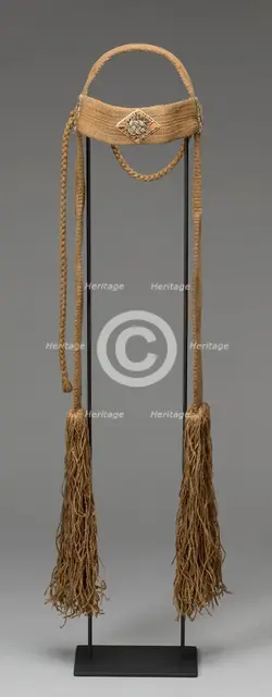 Ceremonial Headdress, Hokkaido, Edo period (1615-1868), first half of the 19th century or earlier. Creator: Unknown.