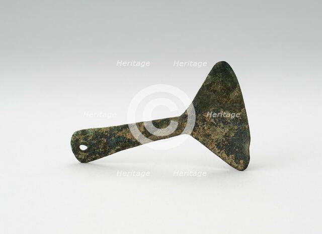 Ceremonial Knife (Tumi) or Pendant, Probably A.D. 1000/1470. Creator: Unknown.