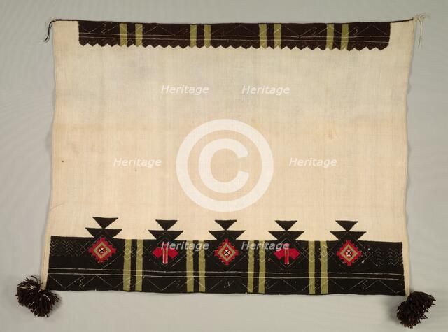 Ceremonial Manta , c. 1863-1874. Creator: Unknown.