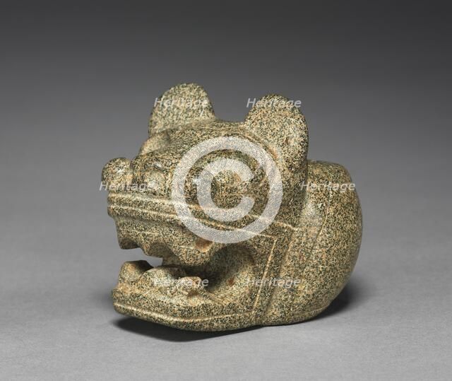 Ceremonial Mace (Club) Head: Feline (Jaguar?), c. 300 BC - AD 600. Creator: Unknown.