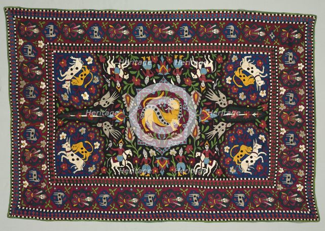 Ceremonial or summer floor cover, 1800s. Creator: Unknown.