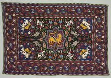 Ceremonial or summer floor cover, 1800s. Creator: Unknown