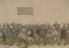 Ceremonial Procession in Bologna on 5 November 1529, on the Occasion of Charles V's Coronation by Po