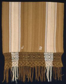 Ceremonial Scarf (bufando or ufanta), Bolivia, 1850/1900. Creator: Unknown