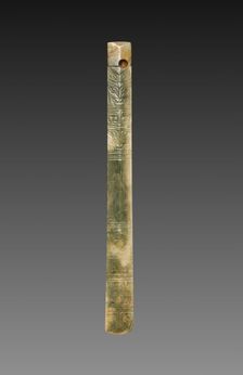 Ceremonial Scepter with Animal Masks (Gui), c. 1600-1050 BC. Creator: Unknown