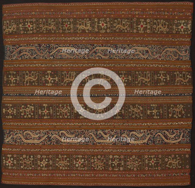 Ceremonial Skirt (tapis), Indonesia, Early 19th century. Creator: Unknown.