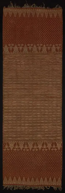 Ceremonial Shoulder Cloth, Bali, 19th century (?). Creator: Unknown