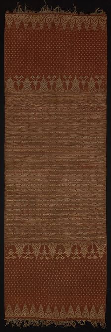 Ceremonial Shoulder Cloth, Bali, 19th century (?). Creator: Unknown