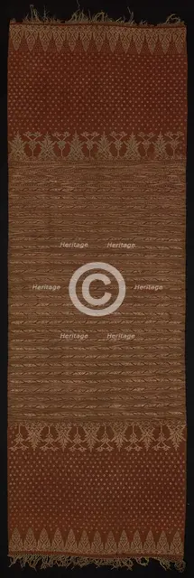 Ceremonial Shoulder Cloth, Bali, 19th century (?). Creator: Unknown.