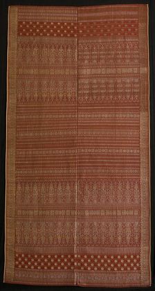 Ceremonial Shoulder Cloth (Kain songket lepus), Indonesia, . Creator: Unknown